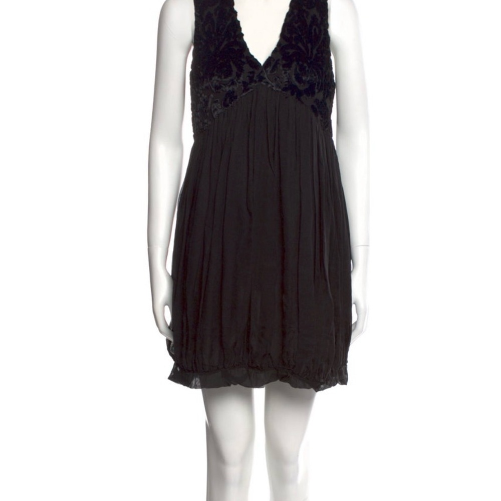 Stella McCartney Textured Babydoll Dress / US4 IT40